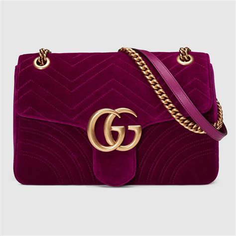 gucci small gg marmont 2.0 shoulder bag velvet|gg marmont matelassé small bag.